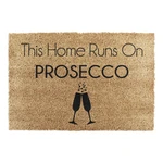 Wycieraczka z włókna kokosowego 40x60 cm This Home Runs On Prosecco – Artsy Doormats