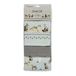 Zestaw 3 ścierek kuchennych Cooksmart ® Curious Cats