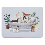 Zestaw 4 korkowych mat stołowych 21.5x29 cm Cooksmart ® Curious Dogs