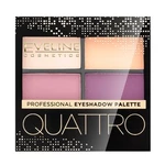 Eveline Quattro Professional Eyeshadow Palette paletka očních stínů 3 3,2 g