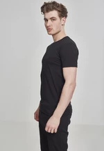 Vypasované strečové tričko černé barvy