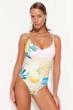 Kostium kąpielowy damski Trendyol TBESS23MA00310/Multi-color