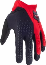 FOX Pawtector CE Gloves Fluorescent Red M Guantes de moto