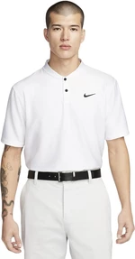 Nike Dri-Fit Victory Texture Mens Polo White/Black XL Polo košeľa