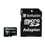 Pamäťová karta Verbatim MicroSDXC 64GB (44084)