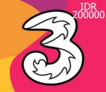 Tri 200000 IDR Mobile Top-up ID