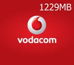 Vodacom 1229MB Data Mobile Top-up TZ