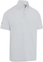 Callaway Classic Jacquard Mens Polo Gray Dawn L Camiseta polo