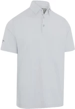 Callaway Classic Jacquard Mens Polo Gray Dawn L