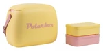 Polarbox Summer Retro Cooler Bag Pop Amarillo Rosa 6 L