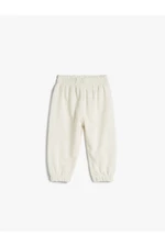 Koton Basic Jogger Sweatpants with Elastic Waist, Rayons and Cotton