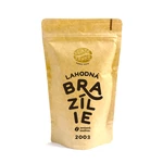 Káva Zlaté Zrnko - Brazílie - "LAHODNÁ" 200 g MLETÁ: Mletí na moku, filtr, aeropress, frenchpress (hrubé)