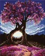 Zuty Painting by Numbers Cuddling Tree