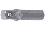 BGS technic Adaptér z 6-hran 1/4" pro nástrčné hlavice na 4-hran 1/4", 30 mm