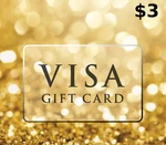 Visa Gift Card $3 US