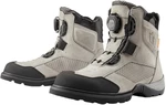 ICON - Motorcycle Gear Stormhawk WP Boots Grey 45,5 Bottes de moto