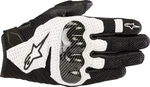 Alpinestars SMX-1 Air V2 Gloves Black/White 2XL Gants de moto