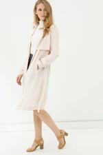 Koton Trench Coat - Ecru - Double-breasted