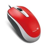 Genius Myš DX-120, 1200DPI, optická, 3tl., drátová USB, červená, standardní, univerzální Genius Myš DX-120, 1200DPI, optická, 3tl., drátová USB, červená, standardní, univerzální