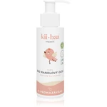 kii-baa® organic 100% Bio Oil Almond masážny olej pre citlivú pokožku pre deti od narodenia 100 ml