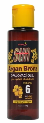 VIVACO Olej SPF6 s arganovým olejom 100 ml