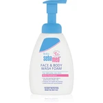 Sebamed Baby Wash veľmi jemná umývacia emulzia na telo a vlasy 400 ml