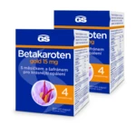 GS Betakaroten gold 15 mg, 2 × 120 kapslí