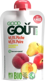 GOOD GOÛT BIO Broskyňa s hruškou 120 g