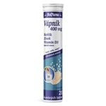 MedPharma Vápník 400 mg + Hořčík + Zinek + vitamin D3 20 šumivých tablet