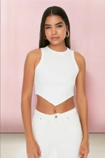 Női crop top Trendyol Corduroy