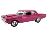 1965 Plymouth Belvedere Moulin Rouge Violet Limited Edition to 264 pieces Worldwide 1/18 Diecast Model Car by ACME