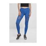 Women's Tech Mesh Leggings in a sporty blue color