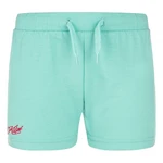 Girls' cotton shorts Kilpi SHORTY-JG turquoise