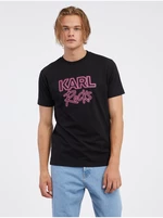 Black men's T-shirt KARL LAGERFELD - Men