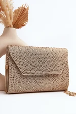 Decorated formal bag with Edel Gold clutch