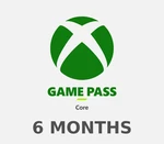 XBOX Game Pass Core 6 Months Subscription Card US