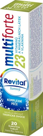 Revital Multi forte 23 tropické ovoce 20 šumivých tablet