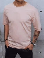 Dstreet z růžové pánské tričko