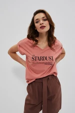 Cotton blouse with print