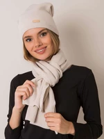 Set da donna Fashionhunters i523_JK-KMPL-1.14beżowy