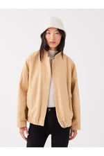 LC Waikiki Women's Straight Long Sleeve Oversized College Jacket
