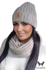 Set da donna Kamea Kamea_Set_Hat&Chimney_K.21.246.04_Beige