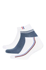DEFACTO Men 3 Pack Cotton Booties Socks