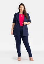 Karko Woman's Jacket X221 Navy Blue