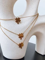 CLOVER Gold Dstreet Necklace