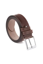 Polo Air Men's Leather Belt Brown