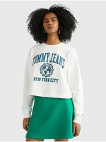 White Women's Sweatshirt Tommy Jeans - Women