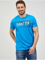 SAM73 Blue Man T-Shirt SAM 73 Fenri - Men