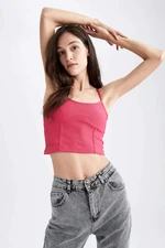 DEFACTO Slim Fit V-Neck Singlet