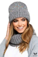 Set da donna Kamea Kamea_Set_Hat&Chimney_K.19.239.06_Grey
